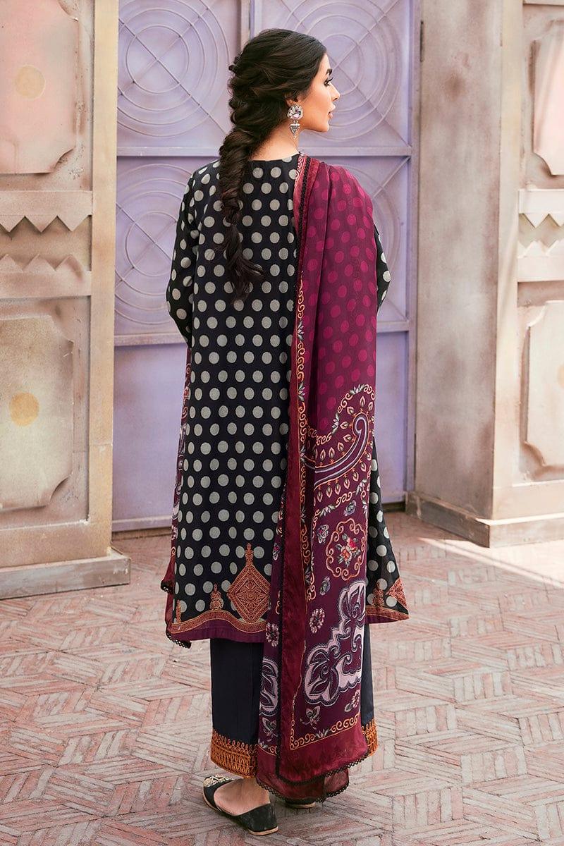 Cross-Stitch-Unstitched-3-Piece-Embroidered-Lawn-Suit-CS23PL-D-25-Sable-Twine-EidCollection