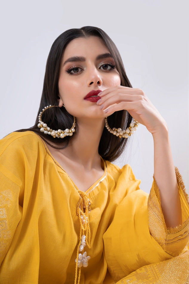 Khaadi 3 Piece Dyed Jacquard Suit - BCO22203 Brand Mafia by Zonash