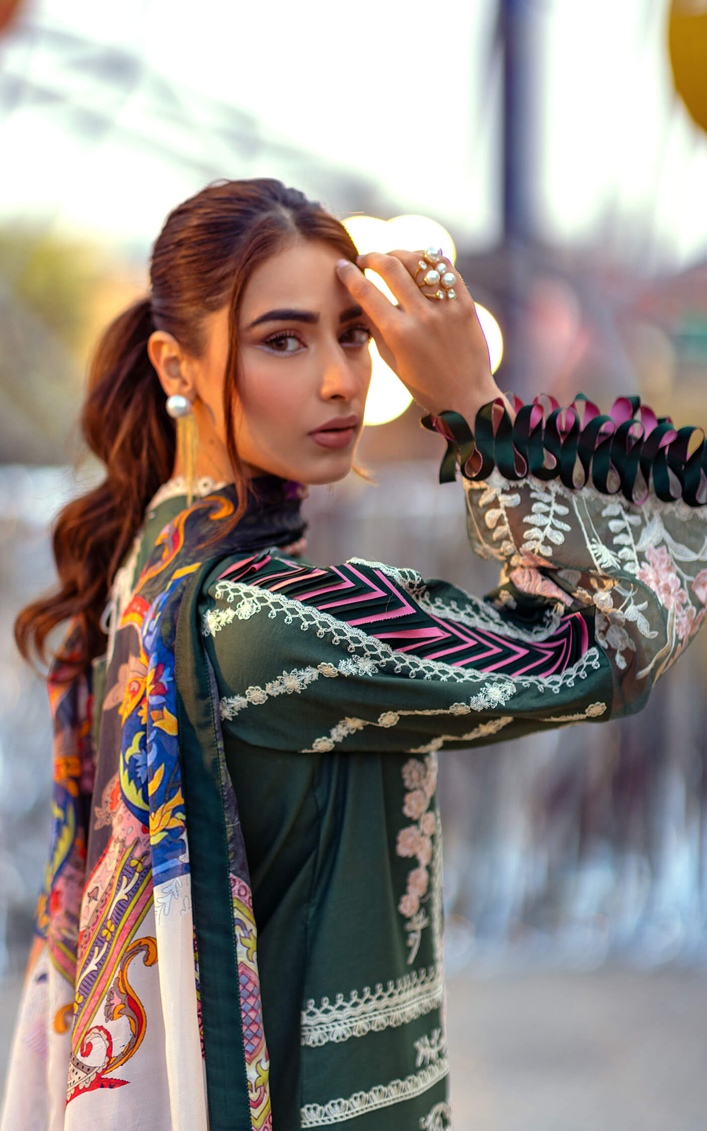 Lilibet By Asifa & Nabeel Embroidered Lawn Unstitched 3 Piece Suits (SL-08) Avery - Spring / Summer Collection Brand Mafia by Zonash