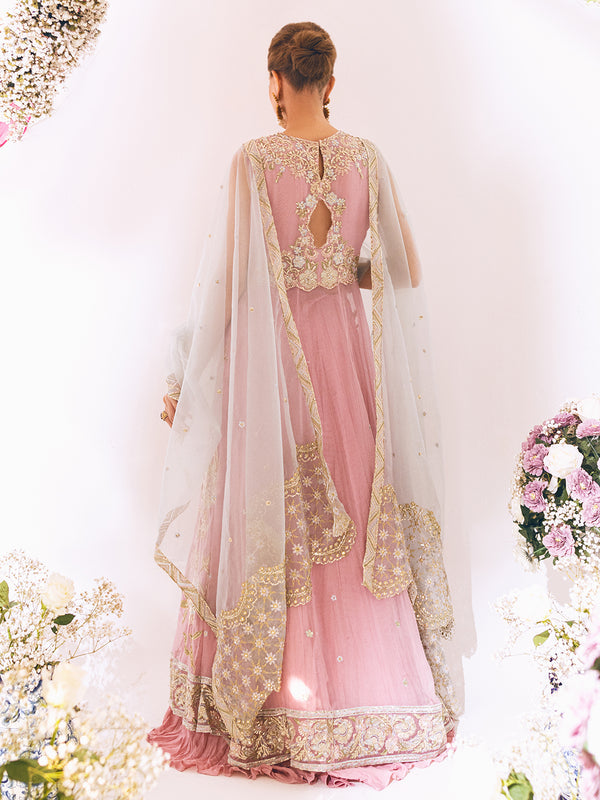 ROHEENAZ Luxury Kalidaar Unstitched 4Pc Chiffon Suit - RUNCH230106 - Luxury Chiffon Collection 2023 Brand Mafia by Zonash