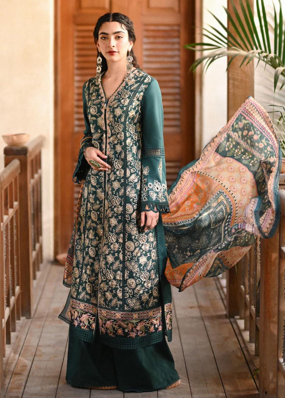 Aabyaan Meena Kumari Chikankari Eid Collection – Mumtaz (AE-05) Brand Mafia by Zonash