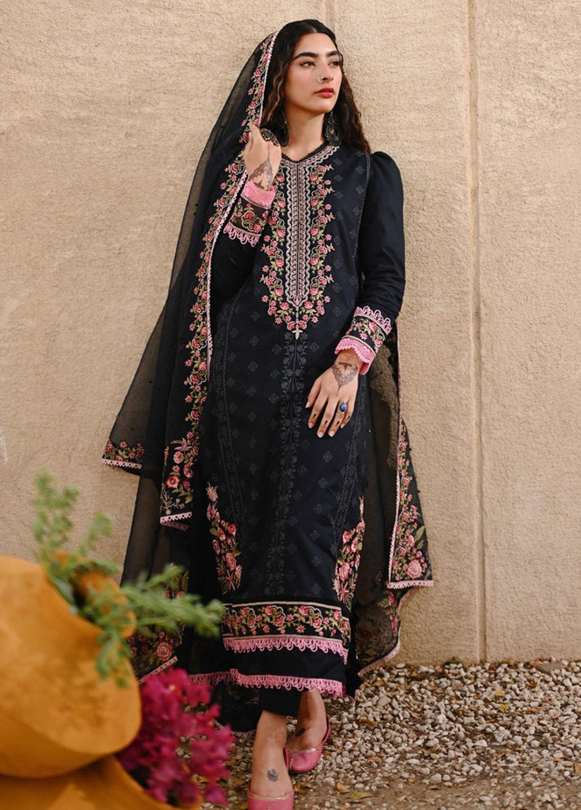 Aabyaan Meena Kumari Chikankari Eid Collection – Shabnam (AE-07) Brand Mafia by Zonash