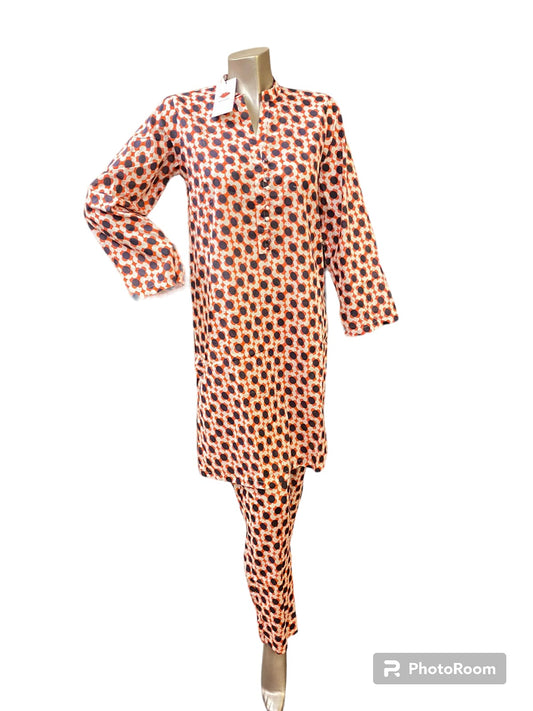 Khaadi Pret - Straight Shirts with Trousers - 2pc Suit ๐บ KP-03 Brand Mafia by Zonash