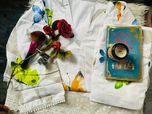 Readymade Embrace summer - RM-2PC06 - Beautiful Vibrant Colored Matching 2pc Suit ๐บ Brand Mafia by Zonash