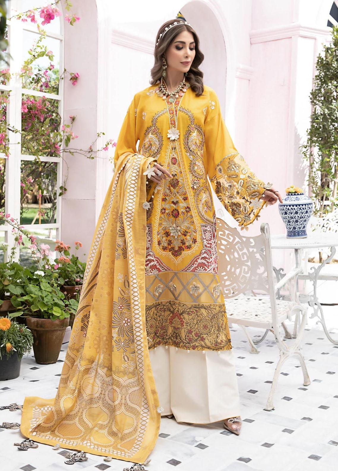 Vitalia Pret Lawn 3 Piece Suit D-04 Brand Mafia by Zonash
