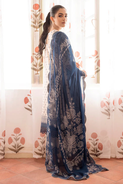 Cross-Stitch-Unstitched-3-Piece-Embroidered-Lawn-Suit-CS23PL-D-23-Prime-illusion-Eid-Collection