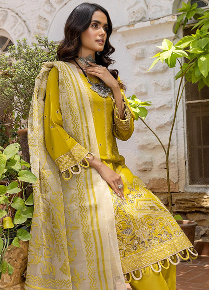 Kalyan By ZS Textiles Unstitched 3 Piece Embroidered Lawn Suit ZS23K D3 - Summer Collection Brand Mafia by Zonash
