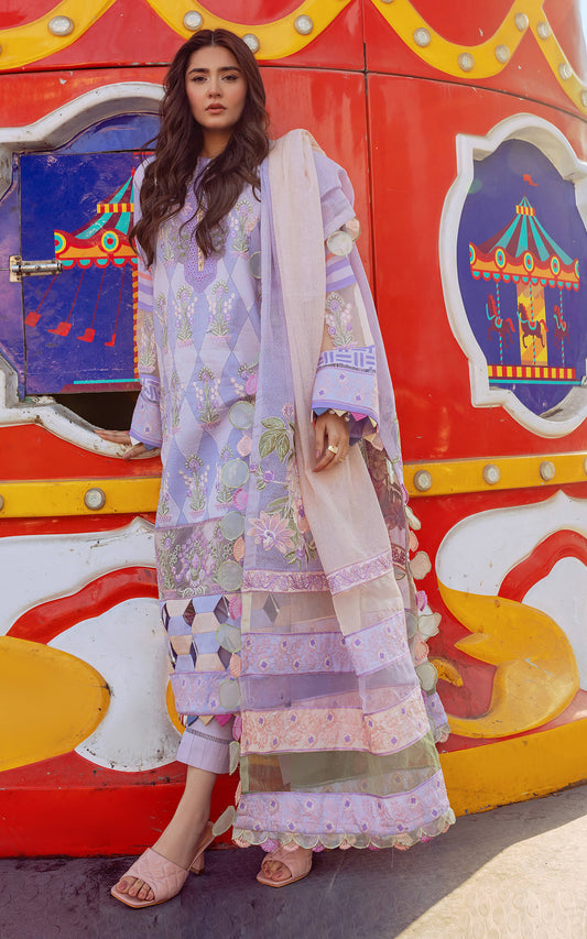 Lilibet By Asifa & Nabeel Embroidered Lawn Unstitched 3 Piece Suits (SL-06) Eliana - Spring / Summer Collection Brand Mafia by Zonash