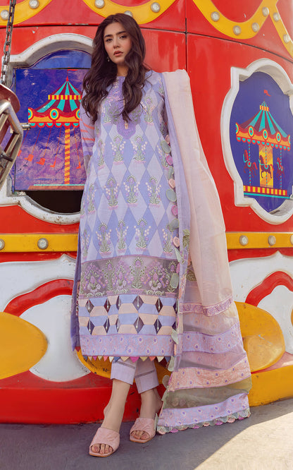 Lilibet By Asifa & Nabeel Embroidered Lawn Unstitched 3 Piece Suits (SL-06) Eliana - Spring / Summer Collection Brand Mafia by Zonash