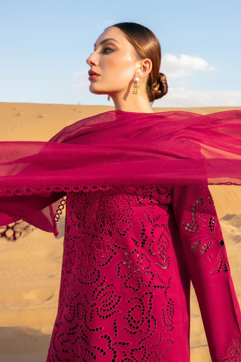 Rang Rasiya Unstitched 3 Piece Embroidered Lawn Suit RR24PS D-10 Rameen - Summer Premium Collection - Brand Mafia by Zonash