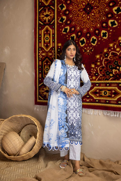 Salina By Regalia Textiles Unstitched 3 Piece Printed Lawn Suit - VOLUME 16 - Summer Collection