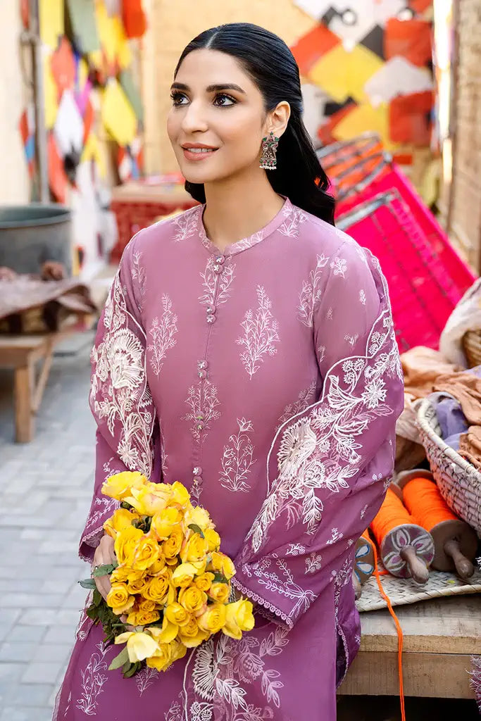 Uraan-By-Cross-Stitch-Unstitched-3-Piece-Embroidered-Lawn-Suit-CS23U-Crystal-Aura-Premium-Eid-Collection