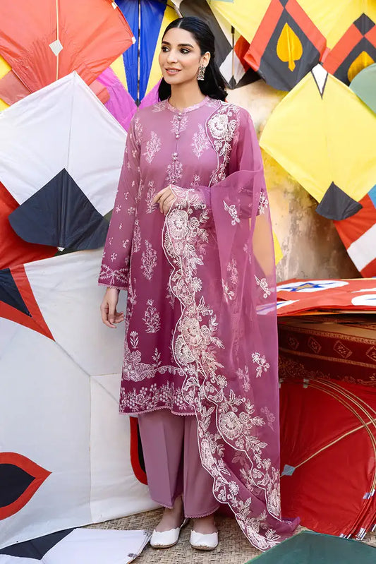 Uraan-By-Cross-Stitch-Unstitched-3-Piece-Embroidered-Lawn-Suit-CS23U-Crystal-Aura-Premium-Eid-Collection