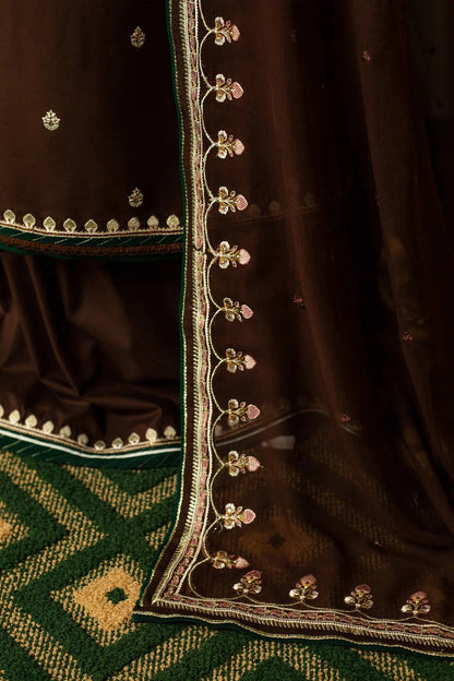 Zara Shahjahan Unstitched 3 Piece Embroidered Suit ZS23SL-V2 D-04 - Summer Collection Brand Mafia by Zonash