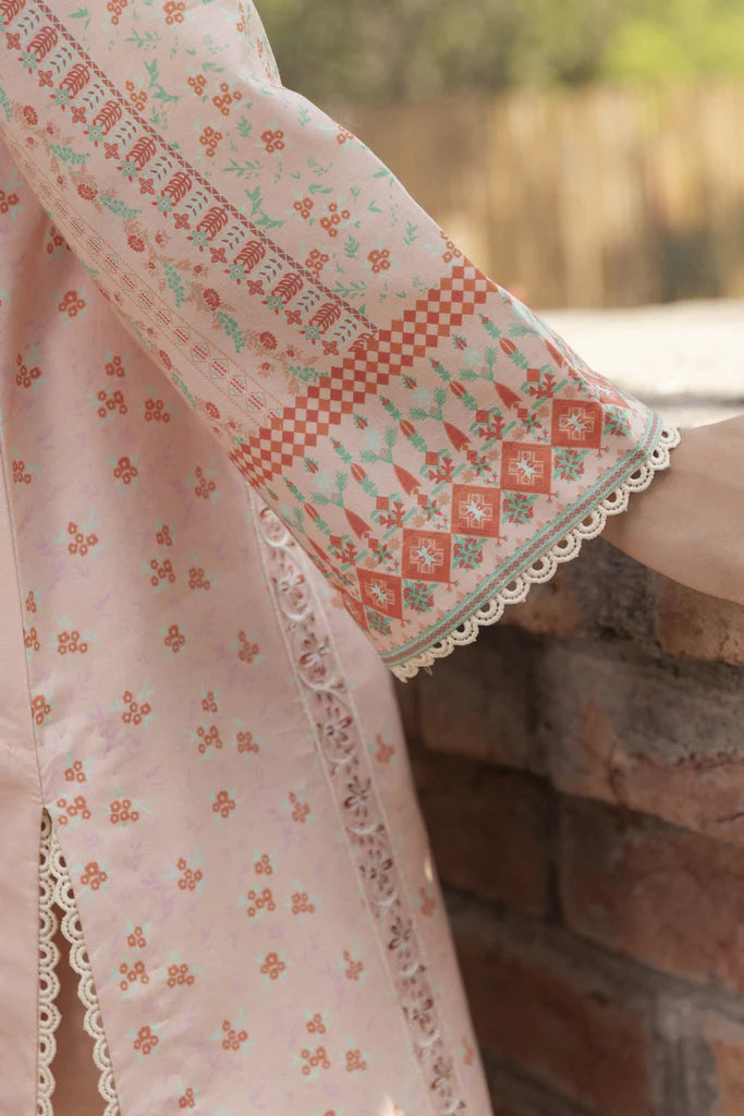 Aabyaan Embroidered Lawn Suits Unstitched 3 Piece ABY23P AP-02 Ria - Summer Collection Brand Mafia by Zonash