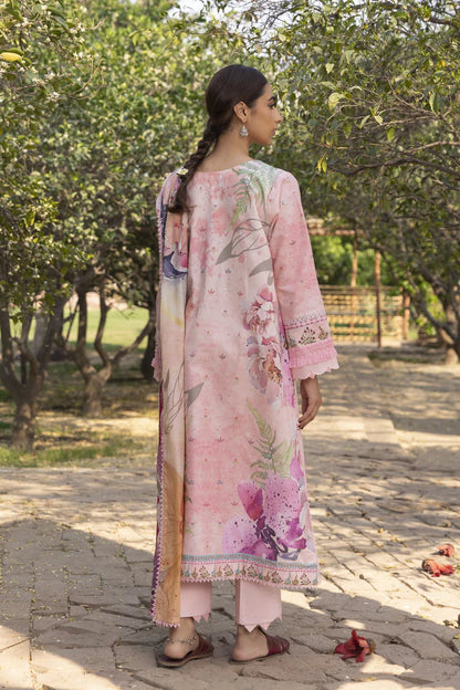 Aabyaan Embroidered Lawn Suits Unstitched 3 Piece ABY23P AP-04 Elmas - Summer Collection Brand Mafia by Zonash