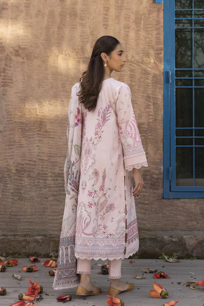 Aabyaan Embroidered Lawn Suits Unstitched 3 Piece ABY23P AP-06 Maaya - Summer Collection Brand Mafia by Zonash