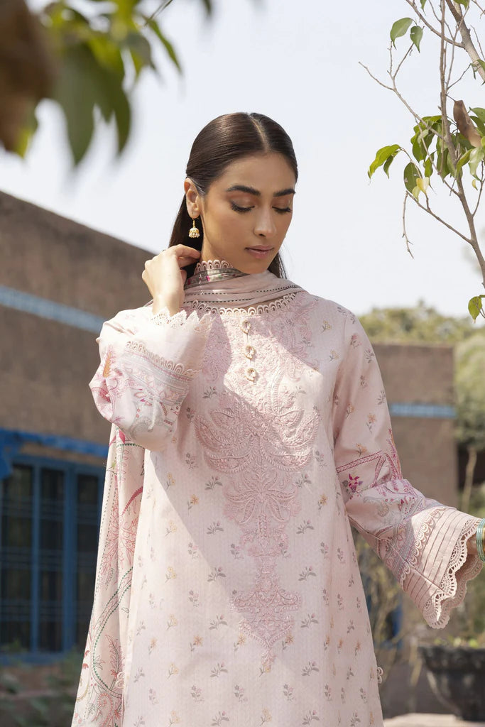 Aabyaan Embroidered Lawn Suits Unstitched 3 Piece ABY23P AP-06 Maaya - Summer Collection Brand Mafia by Zonash