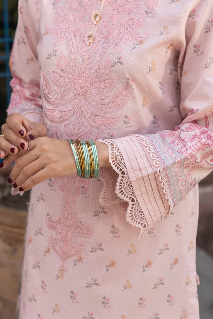 Aabyaan Embroidered Lawn Suits Unstitched 3 Piece ABY23P AP-06 Maaya - Summer Collection Brand Mafia by Zonash