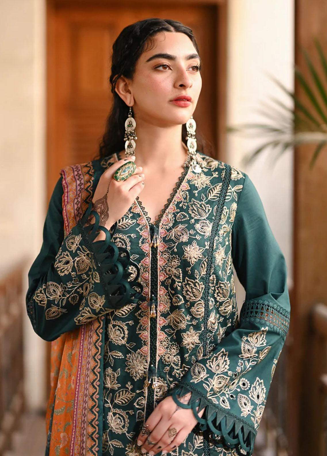Aabyaan Meena Kumari Chikankari Eid Collection – Mumtaz (AE-05) Brand Mafia by Zonash