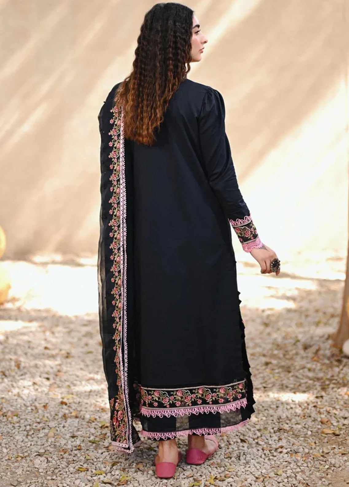 Aabyaan Meena Kumari Chikankari Eid Collection – Shabnam (AE-07) Brand Mafia by Zonash