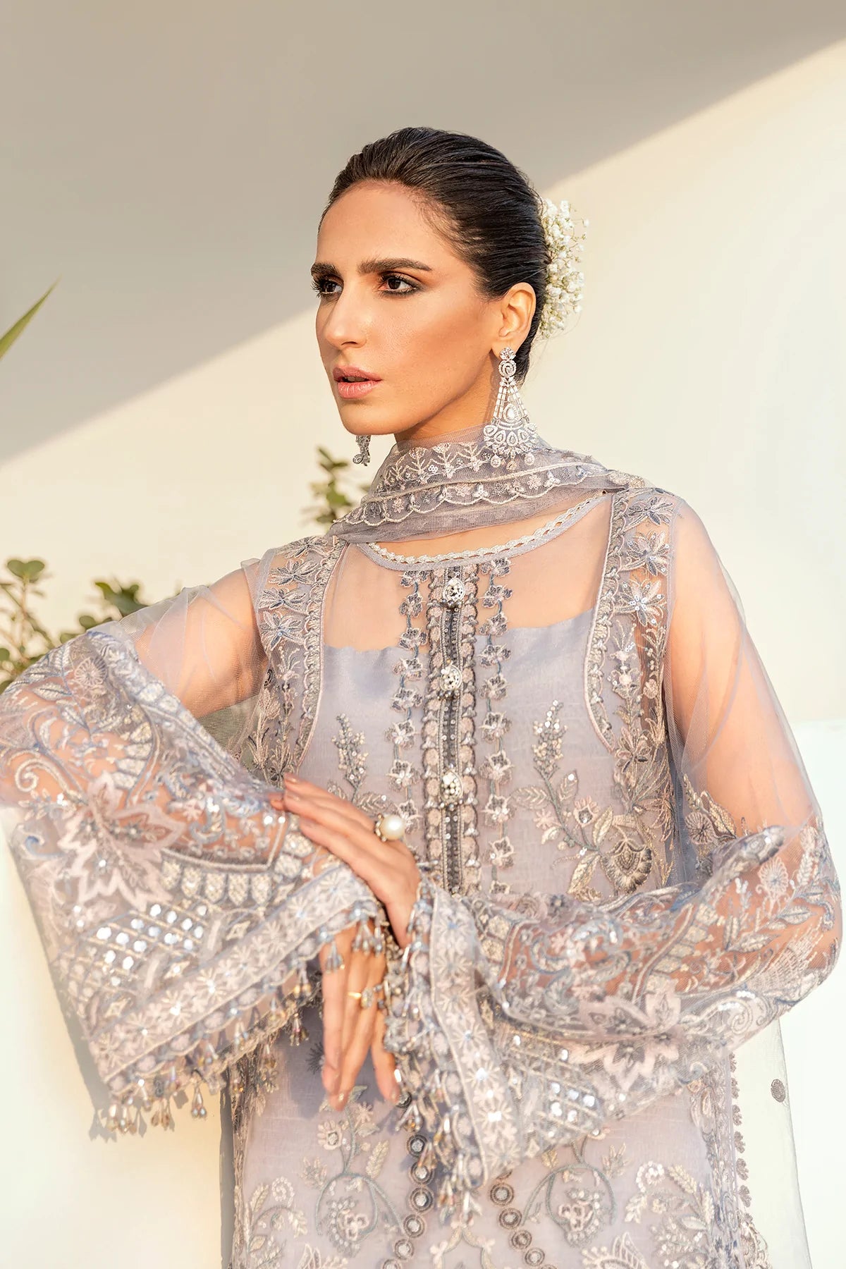 BAROQUE EMBROIDERED NET - Mimulus Brand Mafia by Zonash