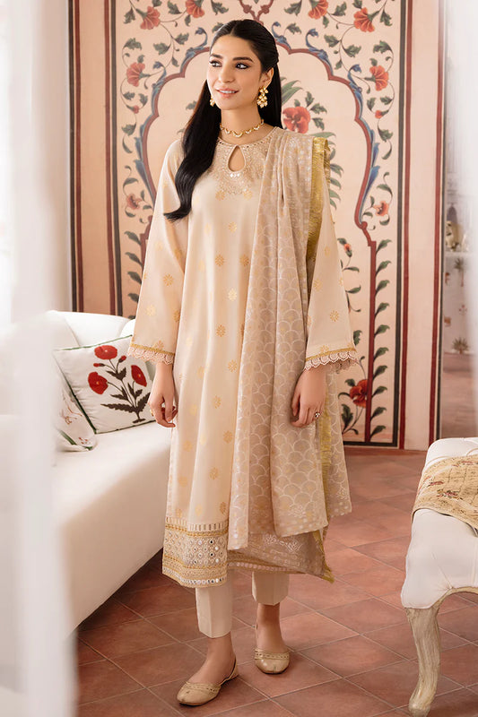 Cross Stitch Embroidered Lawn Suits Unstitched 3 Piece CS23EL 07 - Eid Collection Brand Mafia by Zonash