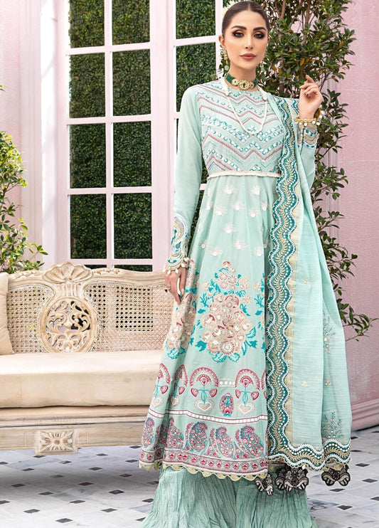 Vitalia Pret Lawn 3 Piece Suit D-01 Brand Mafia by Zonash