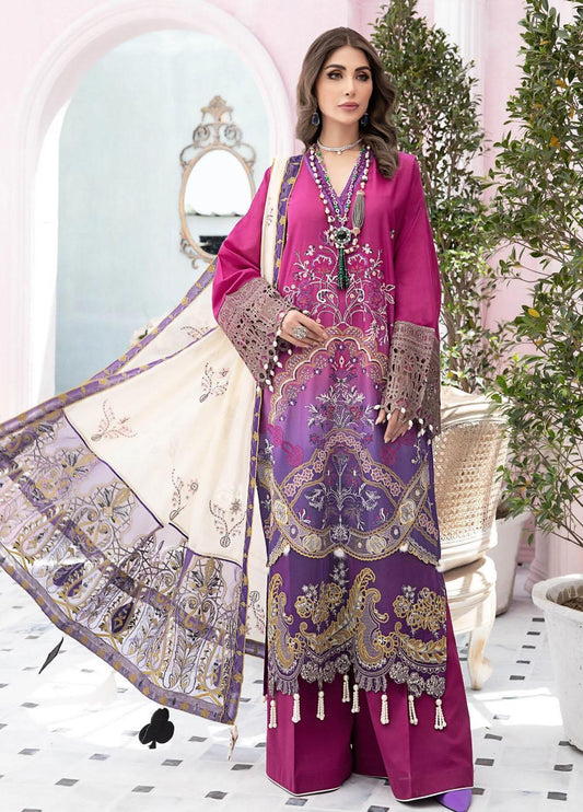Vitalia Pret Lawn 3 Piece Suit D-02 Brand Mafia by Zonash