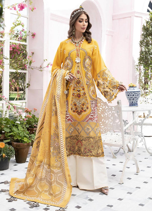 Vitalia Pret Lawn 3 Piece Suit D-04 Brand Mafia by Zonash
