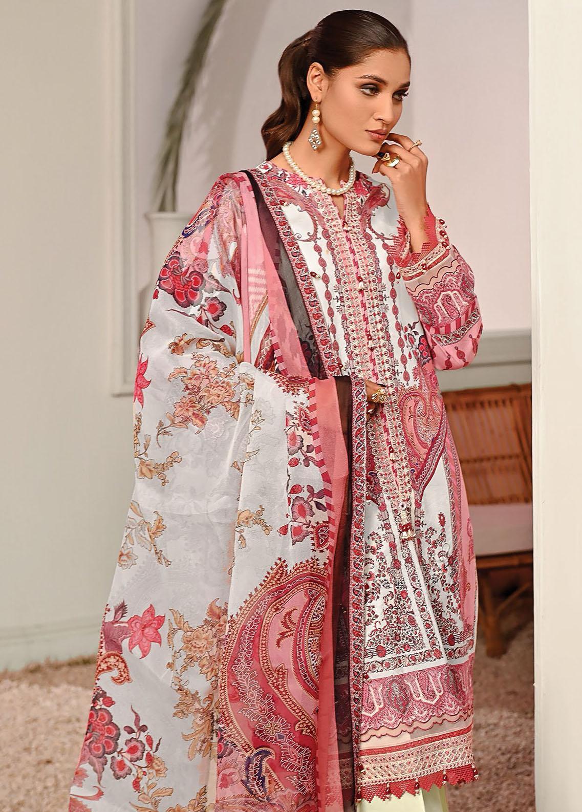 Viva Prints by Anaya Printed Lawn Suits Unstitched 3 Piece VP23-05 Zenobia - Summer Collection Brand Mafia by Zonash