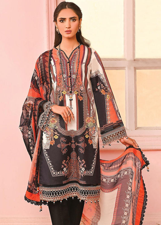 Viva Prints by Anaya Printed Lawn Suits Unstitched 3 Piece VP23-08 Vaanya - Summer Collection Brand Mafia by Zonash