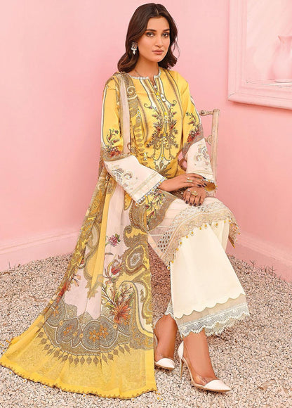 Viva Prints by Anaya Printed Lawn Suits Unstitched 3 Piece VP23-09 Surana - Summer Collection Brand Mafia by Zonash
