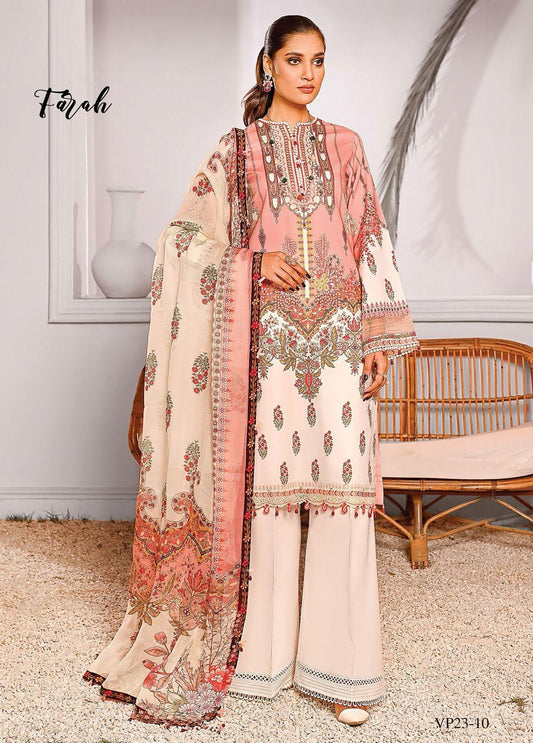 Viva Prints by Anaya Printed Lawn Suits Unstitched 3 Piece VP23-10 Sherine - Summer Collection Brand Mafia by Zonash