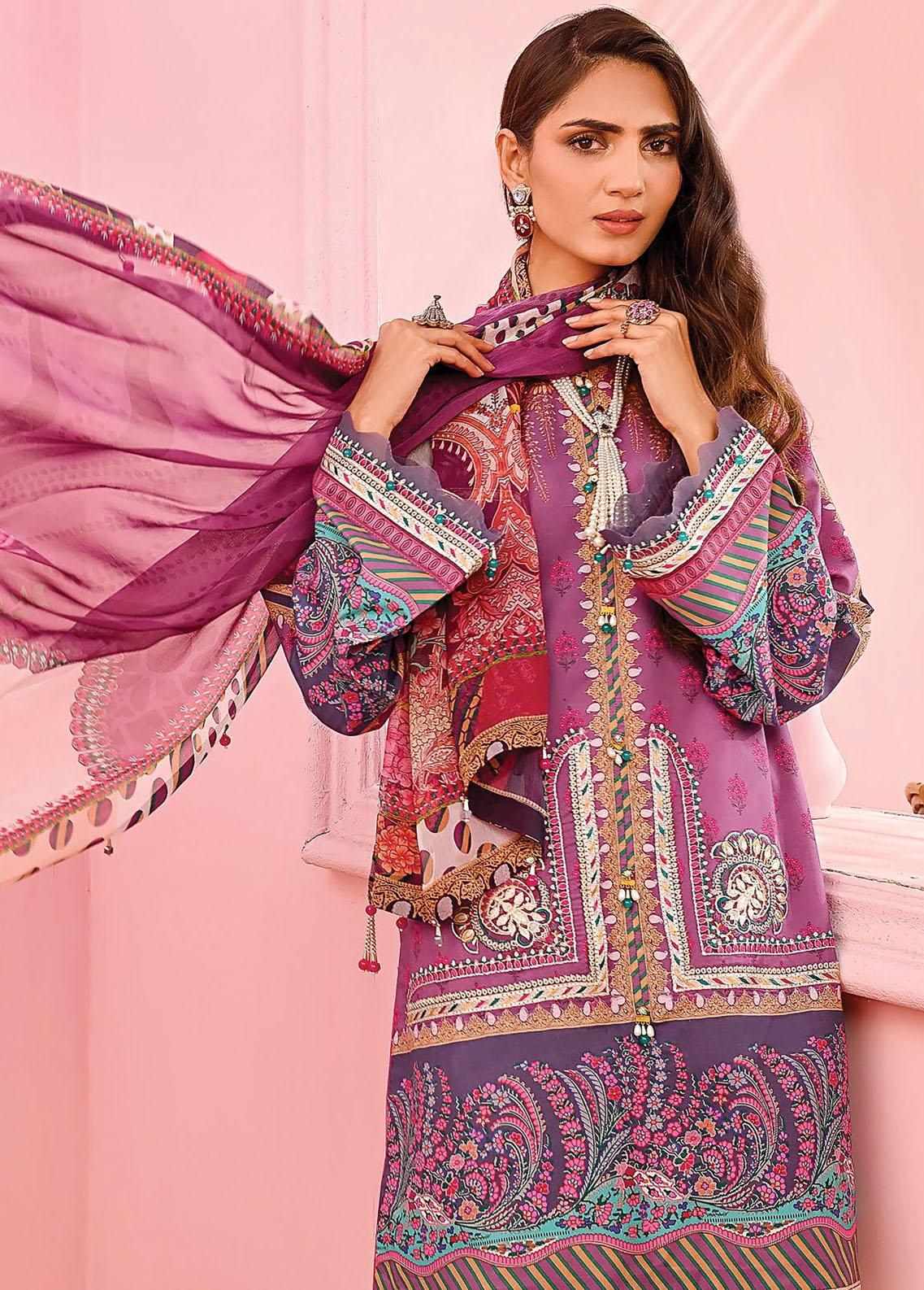 Viva Prints by Anaya Printed Lawn Suits Unstitched 3 Piece VP23-11 Zoe - Summer Collection Brand Mafia by Zonash