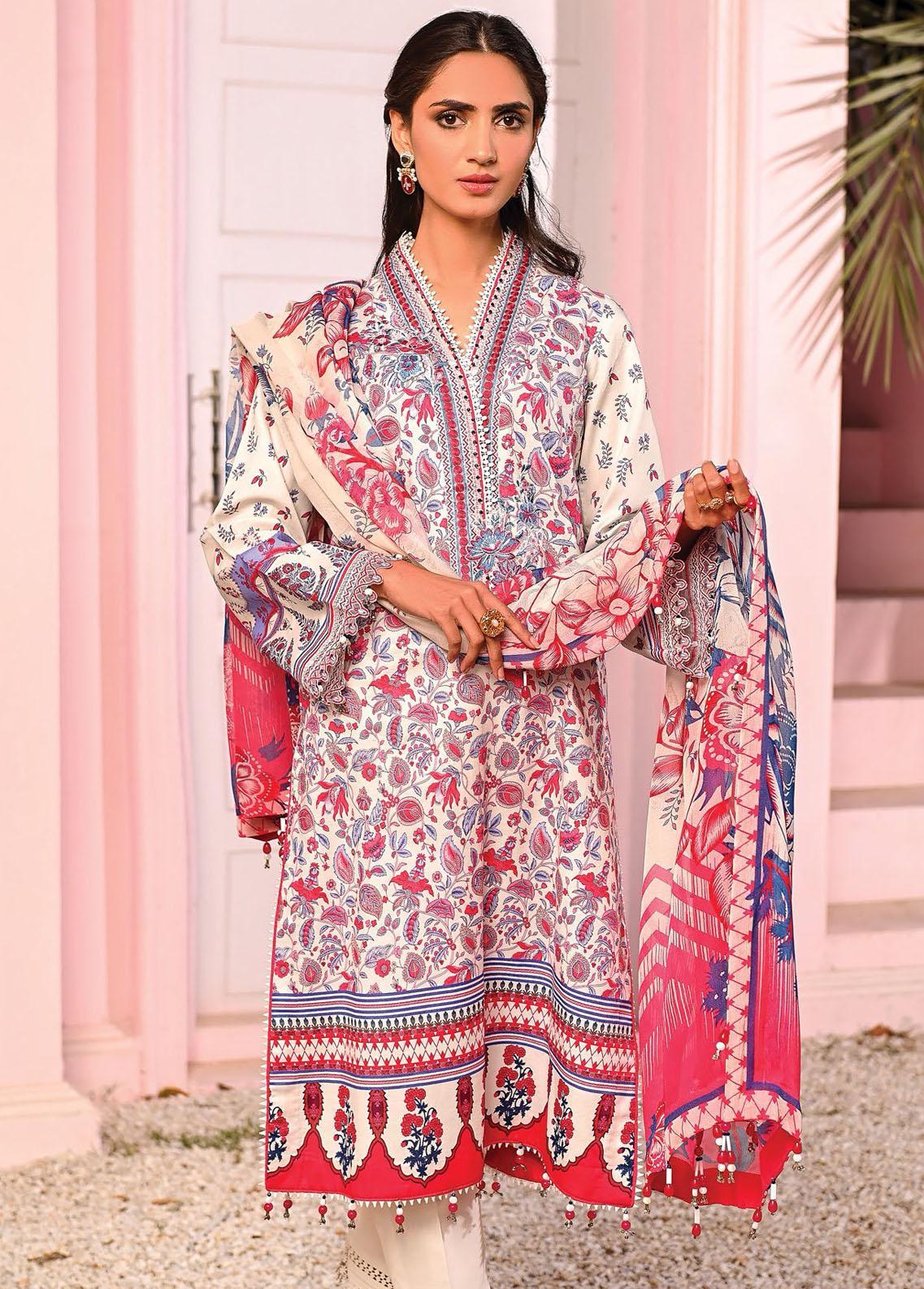 Viva Prints by Anaya Printed Lawn Suits Unstitched 3 Piece VP23-12 Marianna - Summer Collection Brand Mafia by Zonash